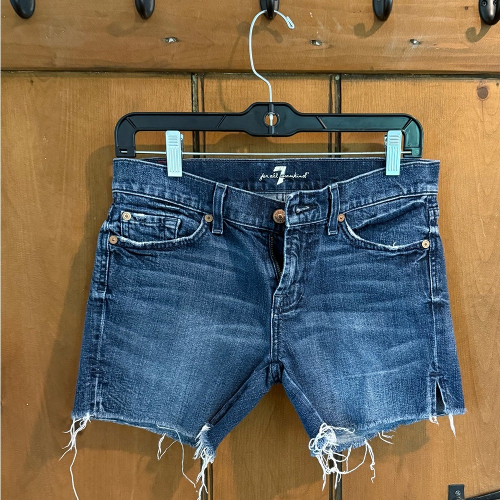 7 For All Mankind Dark Blue Denim Jeans